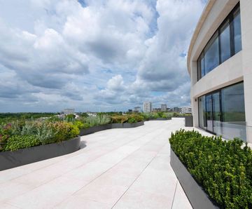 Design and install of landscape irrigation - Marble Arch Place