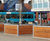 Bedlington – large steel-framed timber planter 2