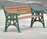 Eastgate – classic cast iron bench hardwood slats - on this page