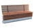 Lithos Standard – smooth monolithic concrete bench 3