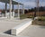 Lithos Standard – smooth monolithic concrete bench 1