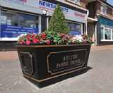 Oldham Standard – large cast iron planter - on this page