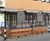 Parklet - modular FSC wood outdoor seating and planter system 5