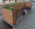 Parklet - modular FSC wood outdoor seating and planter system 8