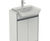 Connect Air Cube 50cm Semi-Countertop Washbasin 2