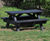 Sneyd Hill Picnic Bench - recycled plastic picnic table 3