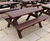 Sneyd Hill Picnic Bench - recycled plastic picnic table 7