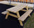 Springfield – treated softwood picnic bench 4