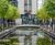 Waterfalls, aeration and automatic irrigation at East India dock 3