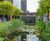Waterfalls, aeration and automatic irrigation at East India dock 6