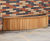 Paisley – large curved timber planter 5
