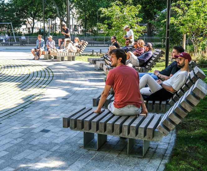 Large Rough&Ready Loungers & benches, Parc Freudenstadt,France