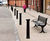 Blackburn Cast Iron Bollard - cast iron bollard with pillar box top 0