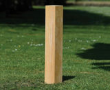 Bx17 Flat – flat top hardwood timber bollard - on this page