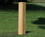 Bx17 Flat – flat top hardwood timber bollard