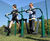 Children's Double Health Walker – outdoor fitness station 2