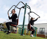 Combi Pull Challenger Power Push – outdoor fitness station - on this page