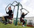 Combi Pull Challenger Power Push – outdoor fitness station 0