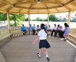 Darell Gazebo – large timber outdoor classroom