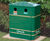 Derby Double Recycling Bin - steel dual-compartment outdoor waste bin 1