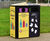 Derby Double Recycling Bin - steel dual-compartment outdoor waste bin 2