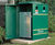 Derby Double Recycling Bin - steel dual-compartment outdoor waste bin 10