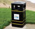 Derby Standard – mild steel litter bin, 120 litre 5