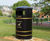 Derby Round – galvanised steel litter bin 0