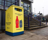 Derby Richmond Recycling Bin - steel outdoor wheelie bin container - on this page