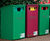 Derby Richmond Recycling Bin - steel outdoor wheelie bin container 1