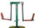 Double Squat Push – outdoor fitness station 6