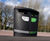 Synergy Recycling Bin - black steel dual waste bin 5