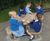 Oak Leaf Table - decorative outdoor playground table 2