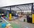 Newcastle Symmetric Lattice - steel frame shelter for outdoor spaces 1