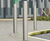 Heaton Bollard And EV Charger Protector - stainless steel EV safety post 1