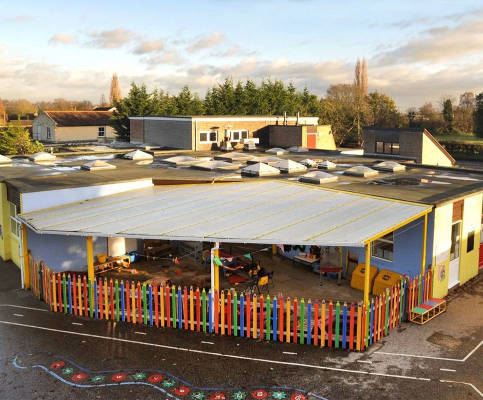 Images for Newcastle Monopitch Canopy modular outdoor shelter