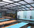 Newcastle Symmetric Lattice - steel frame shelter for outdoor spaces 6