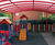 Newcastle Symmetric Lattice - steel frame shelter for outdoor spaces 4
