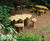 Oak Leaf Table - decorative outdoor playground table 5