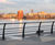 Quayside – ductile iron 5-rail curved railing system 6