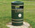 Round Medium – traditional cast iron litter bin (90-litre) 4