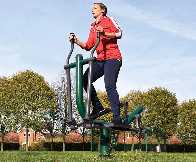 Sky Stepper – low-resistance outdoor trainer
