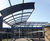 St. John Fisher Canopy - modular steel outdoor walkway shelter 0