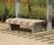 Bespoke timber pergola and street furniture for innovation campus 5