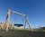 Enclosed community play area with bespoke archways 4