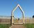 Enclosed community play area with bespoke archways 1