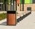Entrance canopies and external street furniture for school 4