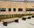 Entrance canopies and external street furniture for school 8