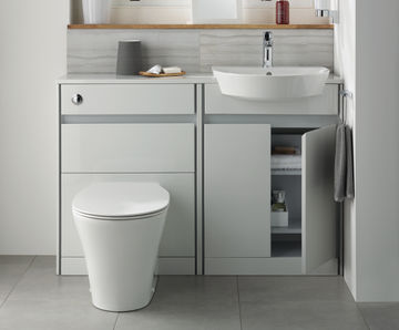 Connect Air Back-to-Wall Toilet With Aquablade Technology