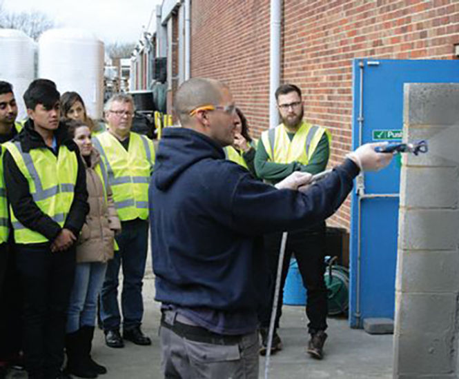 CPD - Newton waterproofing factory tour